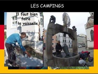 LES CAMPINGS
Il faut bien
faire
la vaisselle !
 