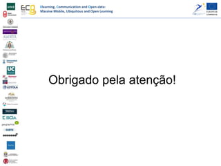 Elearning, Communication and Open-data:
Massive Mobile, Ubiquitous and Open Learning
Obrigado pela atenção!
 