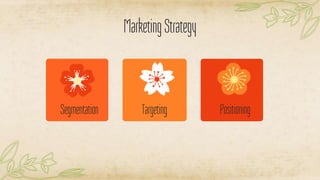 MarketingStrategy
Segmentation Targeting Positioning
 
