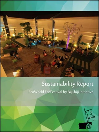 SustainabilityReport
EcoWorld EcoFestival byBiji-bijiInitiative
 