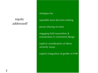 EcoZD research units: Bridges and barriers to integrative research approaches