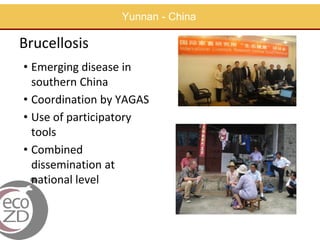 EcoHealth approach to control of zoonotic emerging infectious diseases in Southeast Asia: Sharing the experiences