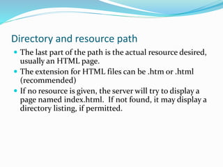 Basic concept of internet | PPTX