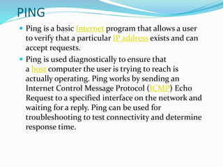 Basic concept of internet | PPTX