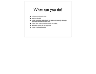 Monetizing the Digital Revolution Allen Noren