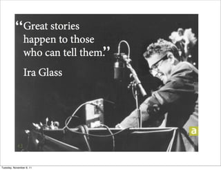 13



Tuesday, November 8, 11
 