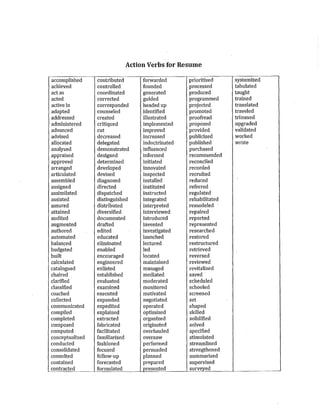 Ecp how to build a resume | PDF