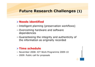 Ec Preservation Policies Manuela Speiser