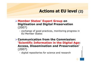 Ec Preservation Policies Manuela Speiser