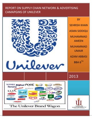 unilever value chain