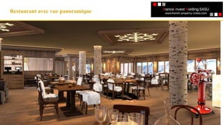Restaurant avec vue panoramique
Un référencement
 