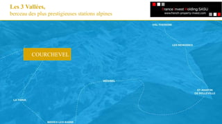 Les 3 Vallées,
berceau des plus prestigieuses stations alpines
Un référencement
COURCHEVEL
 