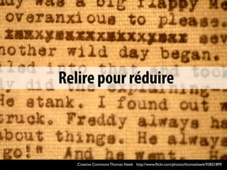 Relire pour réduire



   Creative Commons Thomas Hawk http://www.ﬂickr.com/photos/thomashawk/93821899
 