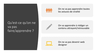Ecrire pour internet et les blogs