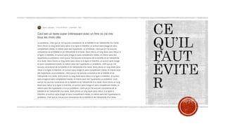 Ecrire pour internet et les blogs