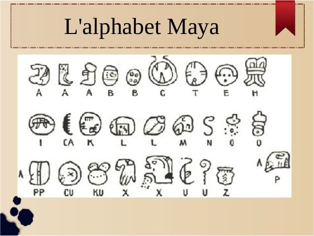 ecriture maya