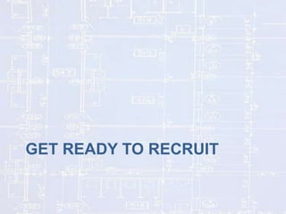GET READY TO RECRUIT

 