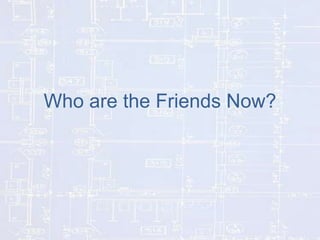 Who are the Friends Now?

 