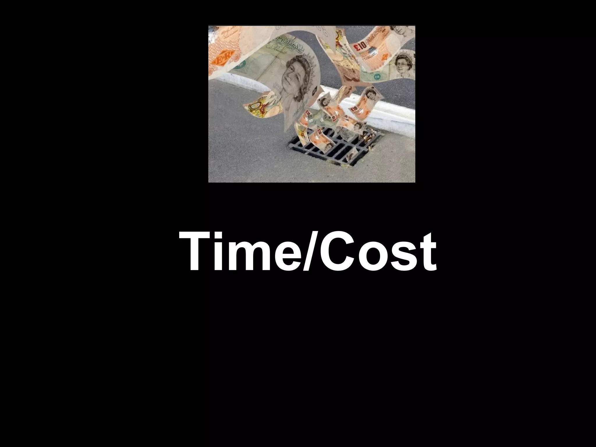 Time/Cost
 