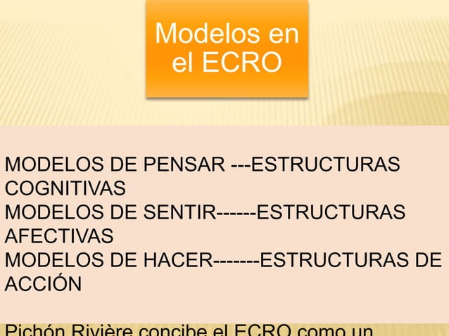 Ecro ECRO -PICHON RIVIERE.pptx