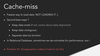ECS (Part 1/3) - Introduction to Data-Oriented Design | PDF