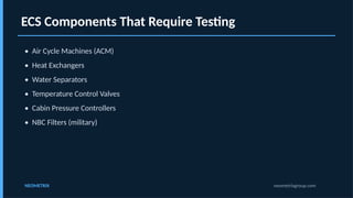 ECS Test Bench: Military & Civilian Aircraft Environmental Control ...