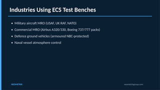 ECS Test Bench: Military & Civilian Aircraft Environmental Control ...