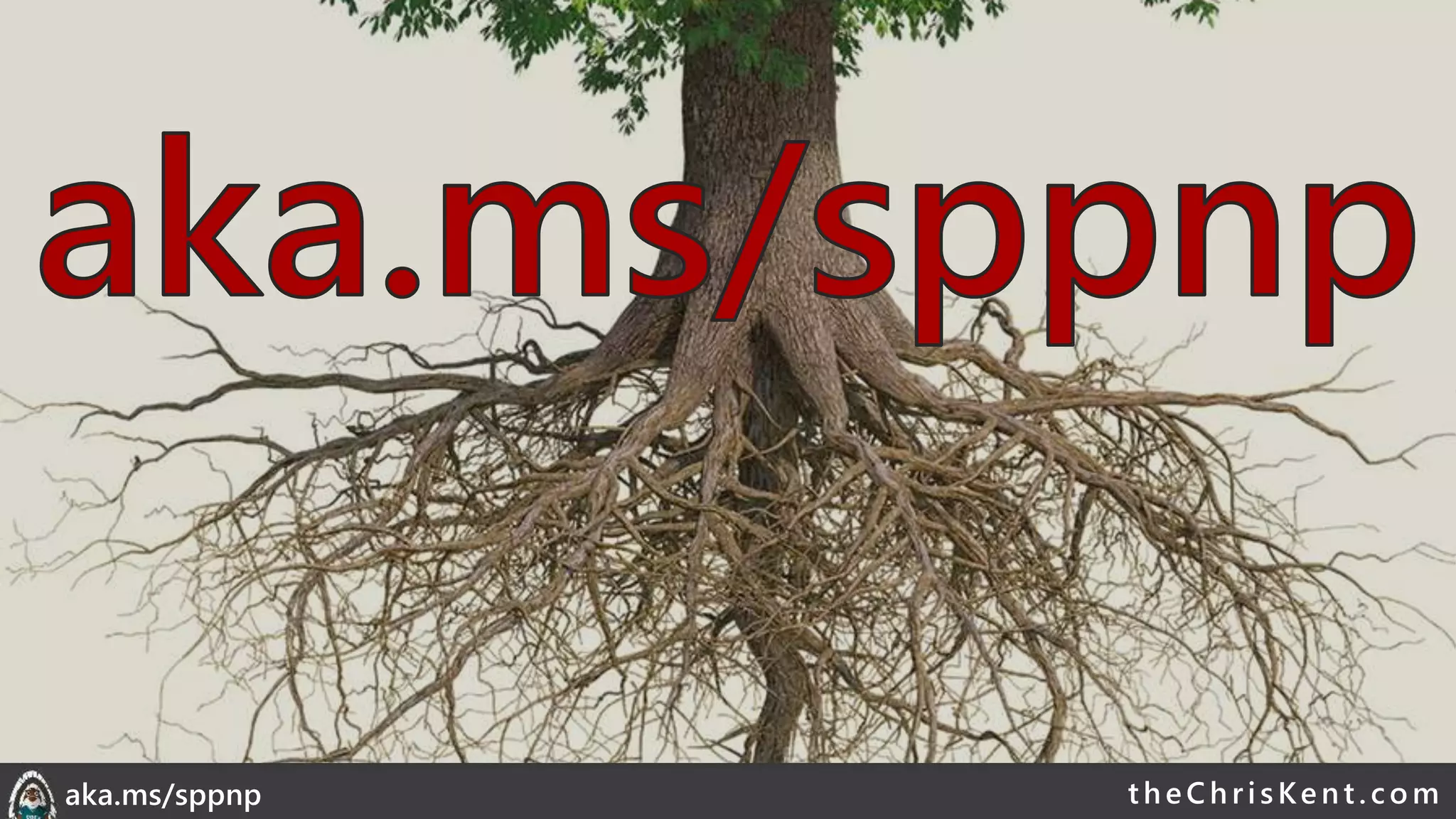 theChri sKent.c omaka.ms/sppnp
 