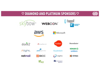 ♡ DIAMOND AND PLATINUM SPONSORS ♡
 