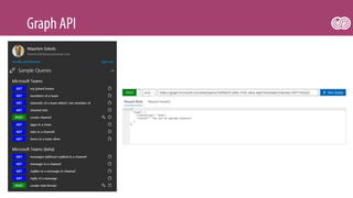 ECS19 - Maarten Eekels - MICROSOFT TEAMS ARCHITECTURE DEEP DIVE