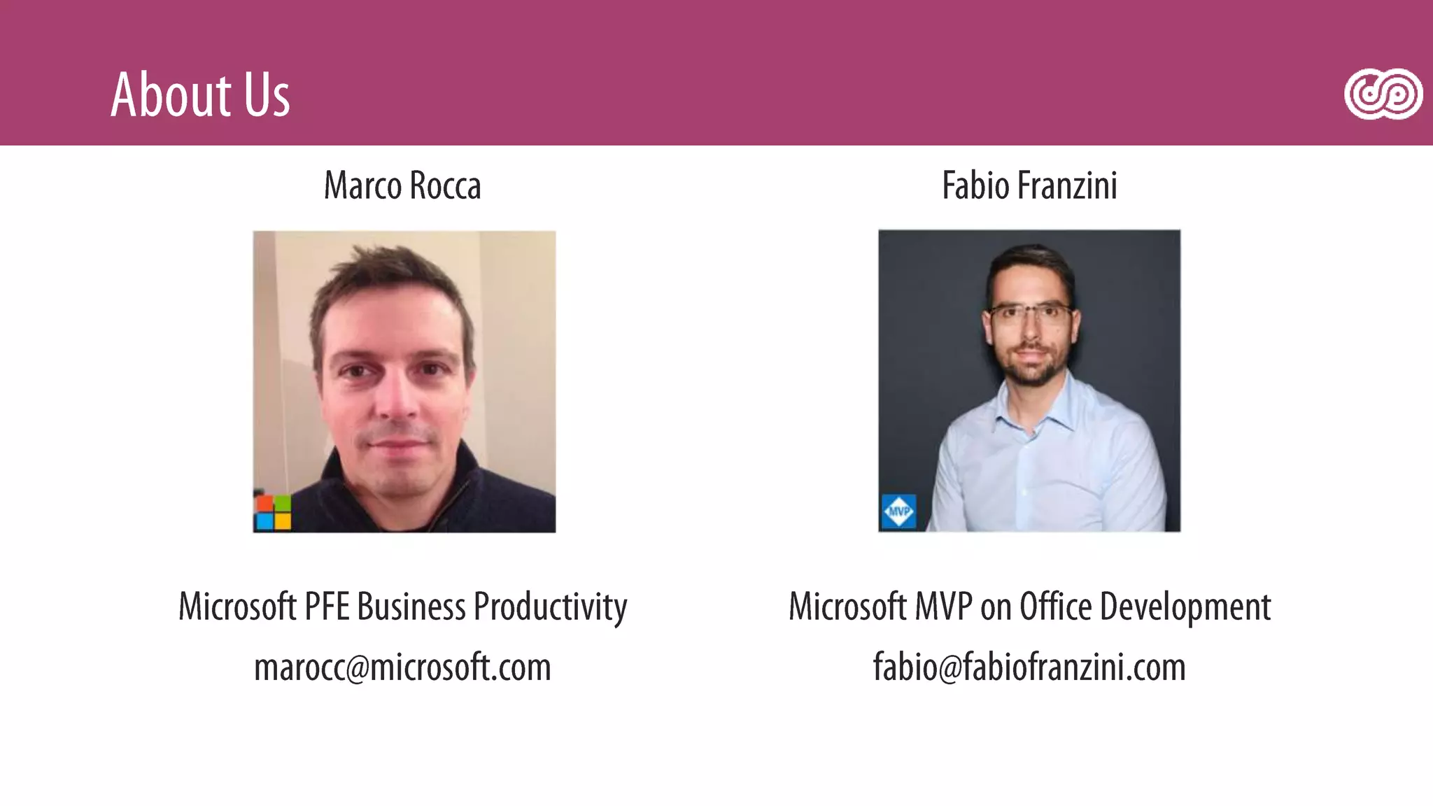 ECS19 - Marco Rocca and Fabio Franzini - Need a custom logic in PowerApps? Use Azure Functions!
