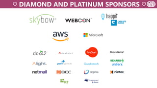 ♡ DIAMOND AND PLATINUM SPONSORS ♡
 