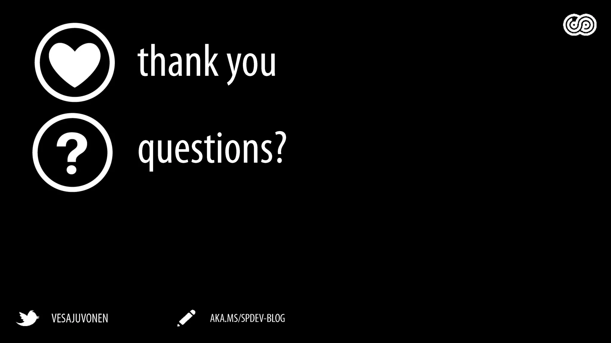 ECS19 - Vesa Juvonen - Getting Started With SharePoint Framework - Roadmap