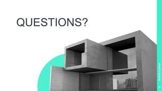 QUESTIONS?
Q
U
E
S
T
I
O
N
S
38
 