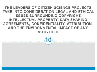 ECSA, the ECSA principles, and the ECSA Characteristics of Citizen ...