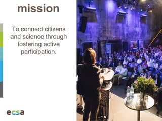 ECSA, the ECSA principles, and the ECSA Characteristics of Citizen ...