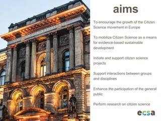 ECSA, the ECSA principles, and the ECSA Characteristics of Citizen ...