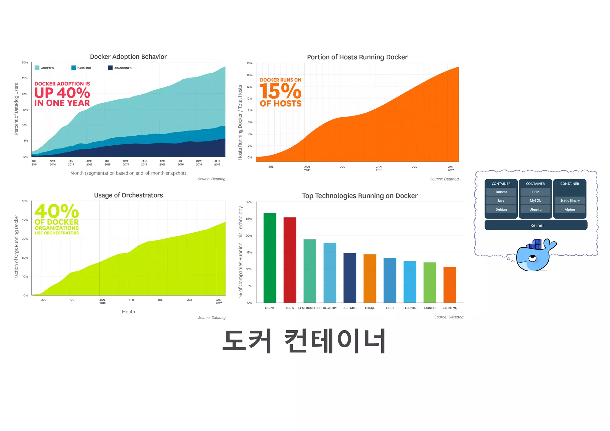 도커 컨테이너
 