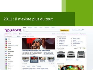 2011 : Il n’existe plus du tout
 
