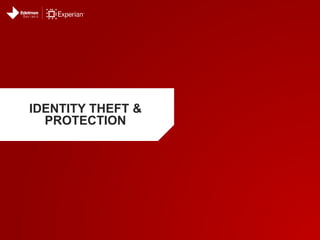 IDENTITY THEFT &
PROTECTION
 
