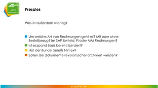 ecspand Qualifizierungsprogramm

 