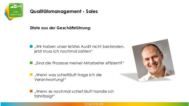 Ecspw2013 Session Sales 03 Ecspand Qualitätsmanagement