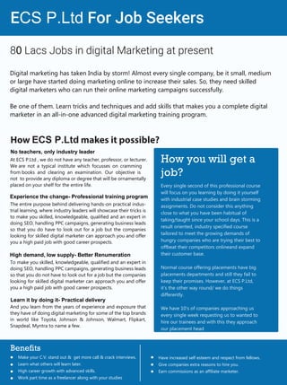 Ecs Program.pdf Ecs training proposal | PDF