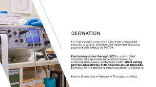Anesthetic considerati9ns for electroconvulsive therapy | PPTX