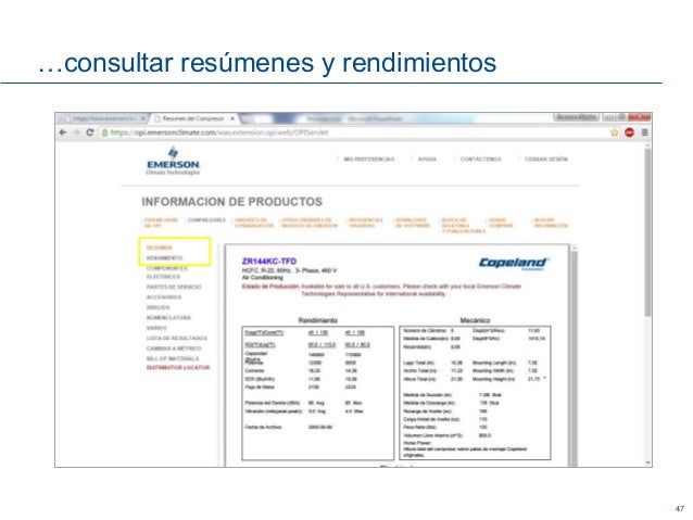 Emerson Product Selection Software