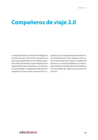 Segunda edición de la revista digital de Educ@conTIC