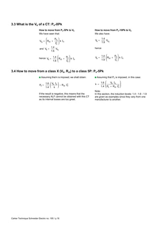 Current Transformer Specs Errors & Solutions | PDF