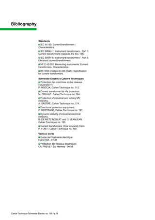 Current Transformer Specs Errors & Solutions | PDF