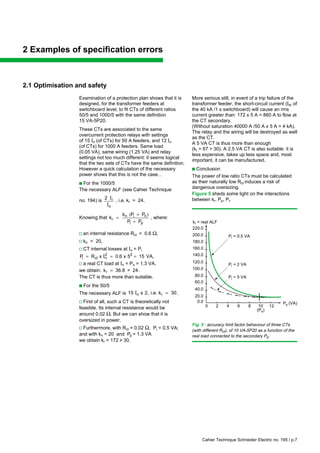 Current Transformer Specs Errors & Solutions | PDF