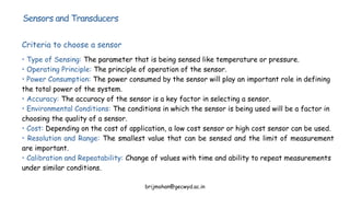 Engineering Sensor Principles How Get Data ECT443_instrumentation_Engg_mod-1.pdf indroduction to instrumentation | PDF